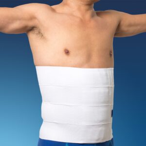 Abdominal Binder 30 cm, 4-panel, White Universal