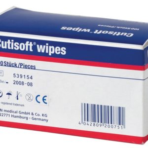 Cutisoft Wipes, Box/100