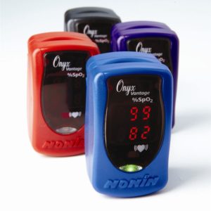 Nonin Onyx Vantage 9590 Finger Pulse Oximeter (Colour: Black)