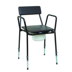 Stacking Commode Adjustable Height